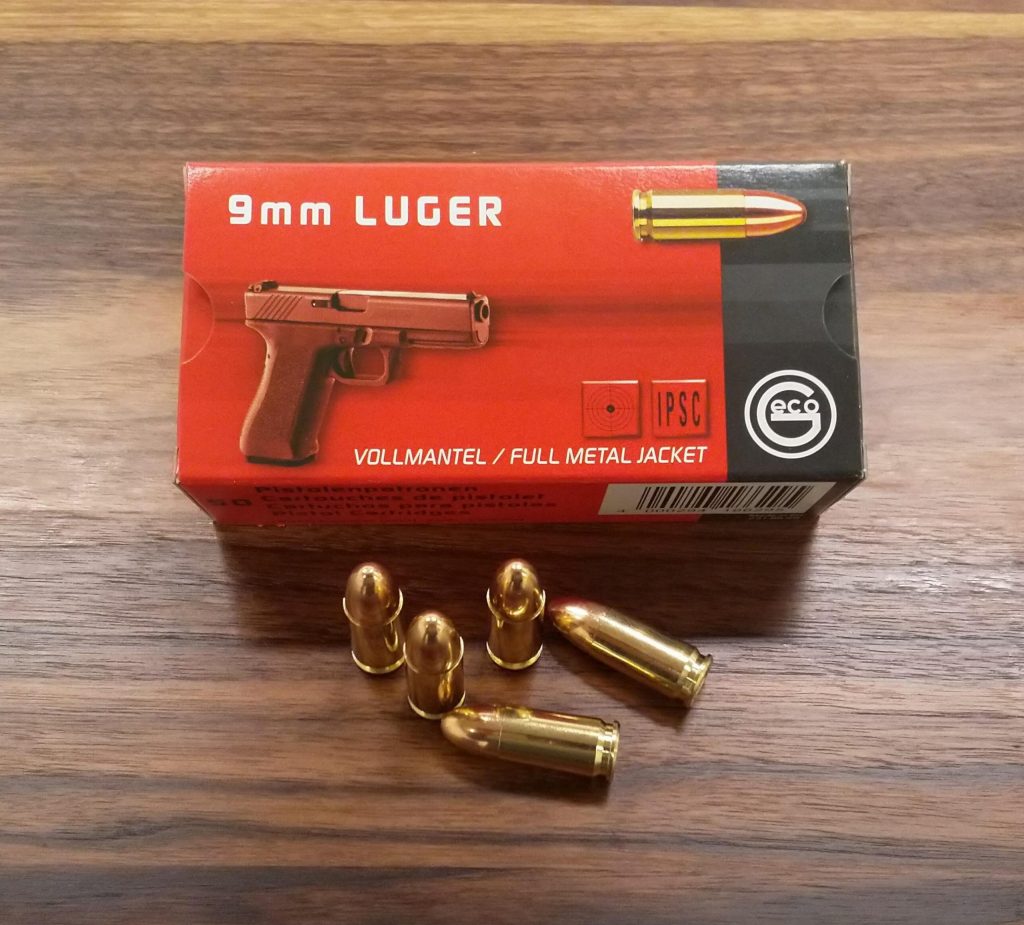 JSHD Waffenladen – Ihr Waffengeschäft für Jagd und Sport- Waffen in Heidelberg » Geco 9mm Luger 124 grs. VM 1000 Patronen
