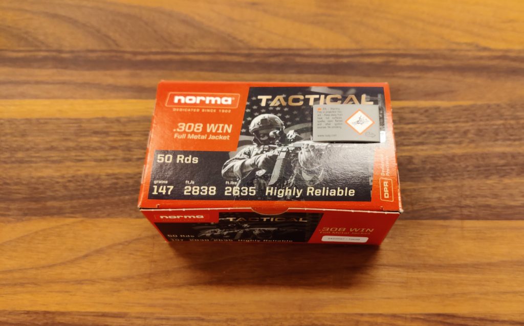 JSHD Waffenladen – Ihr Waffengeschäft für Jagd und Sport- Waffen in Heidelberg » Norma Tactical .308 Win. VM 50 Patronen