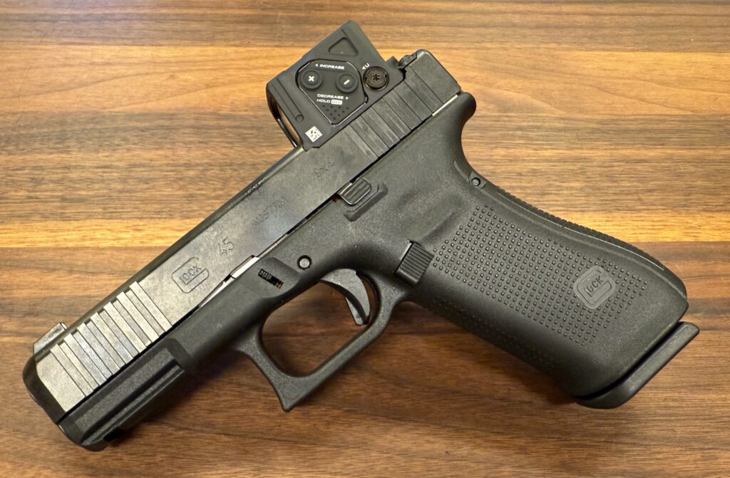 JSHD Waffenladen – Ihr Waffengeschäft für Jagd und Sport- Waffen in Heidelberg &raquo; Glock45 Gen5 A-CUT Combo